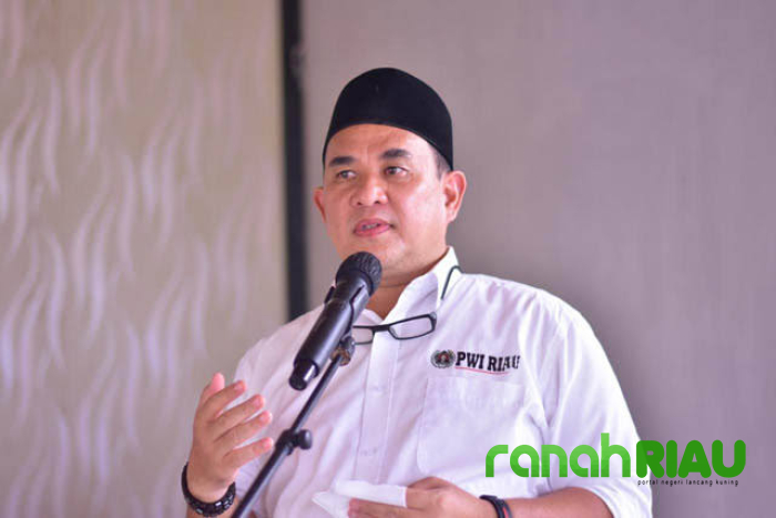 Maksimalkan Silaturahmi, PWI Riau gelar Buka Puasa bersama dan Pembagian Sembako untuk Wartawan